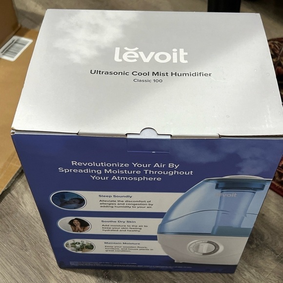 Brand New BNIB LEVOIT Ultrasonic Cool Mist Humidifier 2.4L - Picture 4 of 4